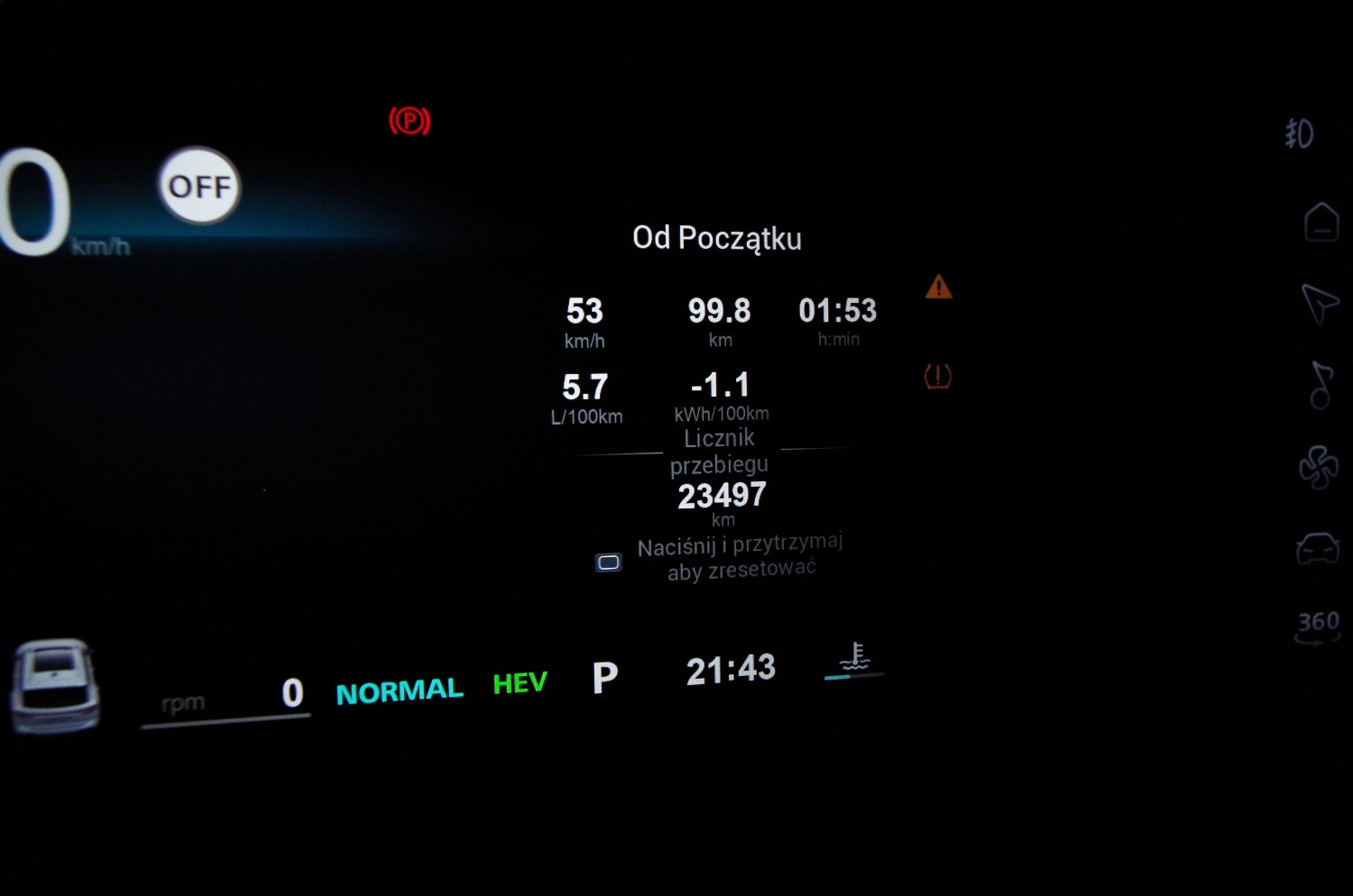 MG-HS-Plug-In-Hybrid-Exclusive-zuzycie-paliwa-na-trasie-pomiarowej-z-rozladowanym-akumulatorem